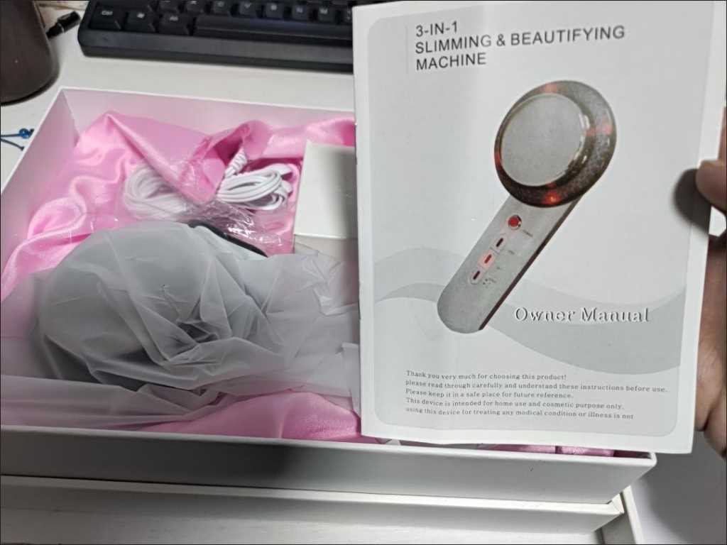 3 in 1 slimming & beautifying machine manual