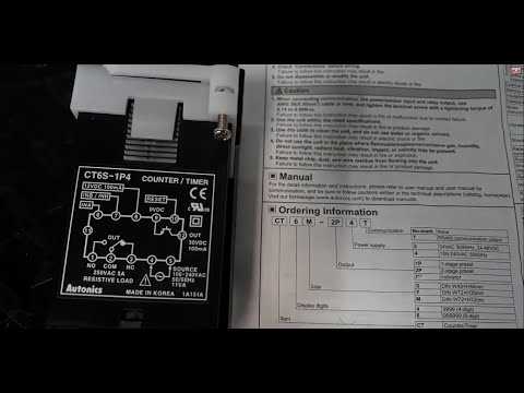 autonics ct6s 2p manual