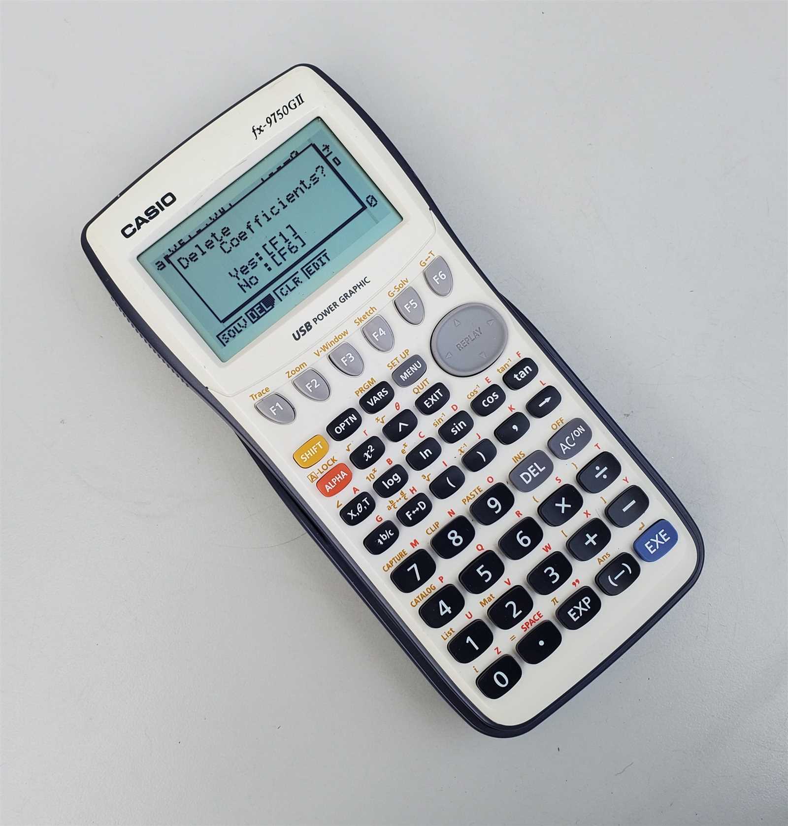 casio fx 9750gii manual