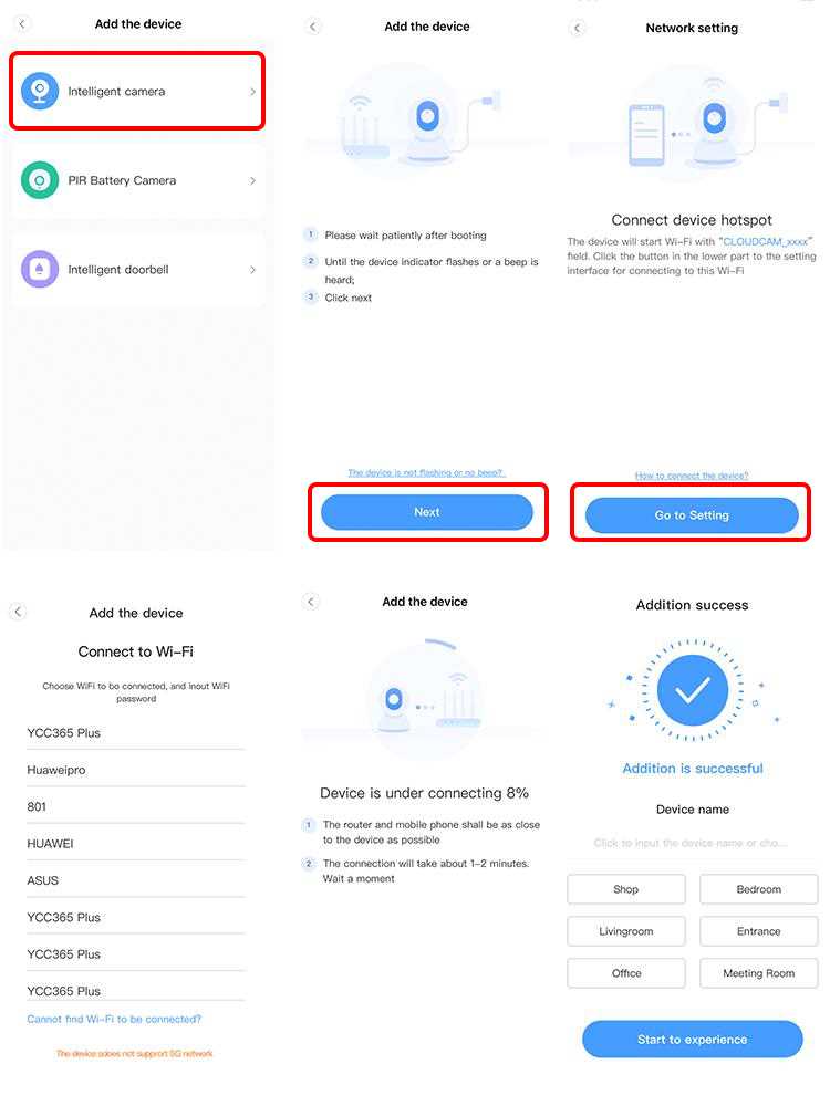 cloud wifi camera manual