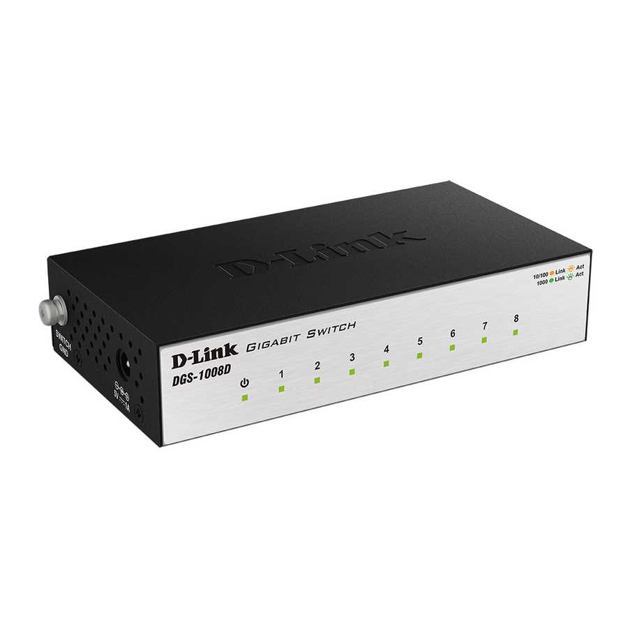 d link des 1008a manual