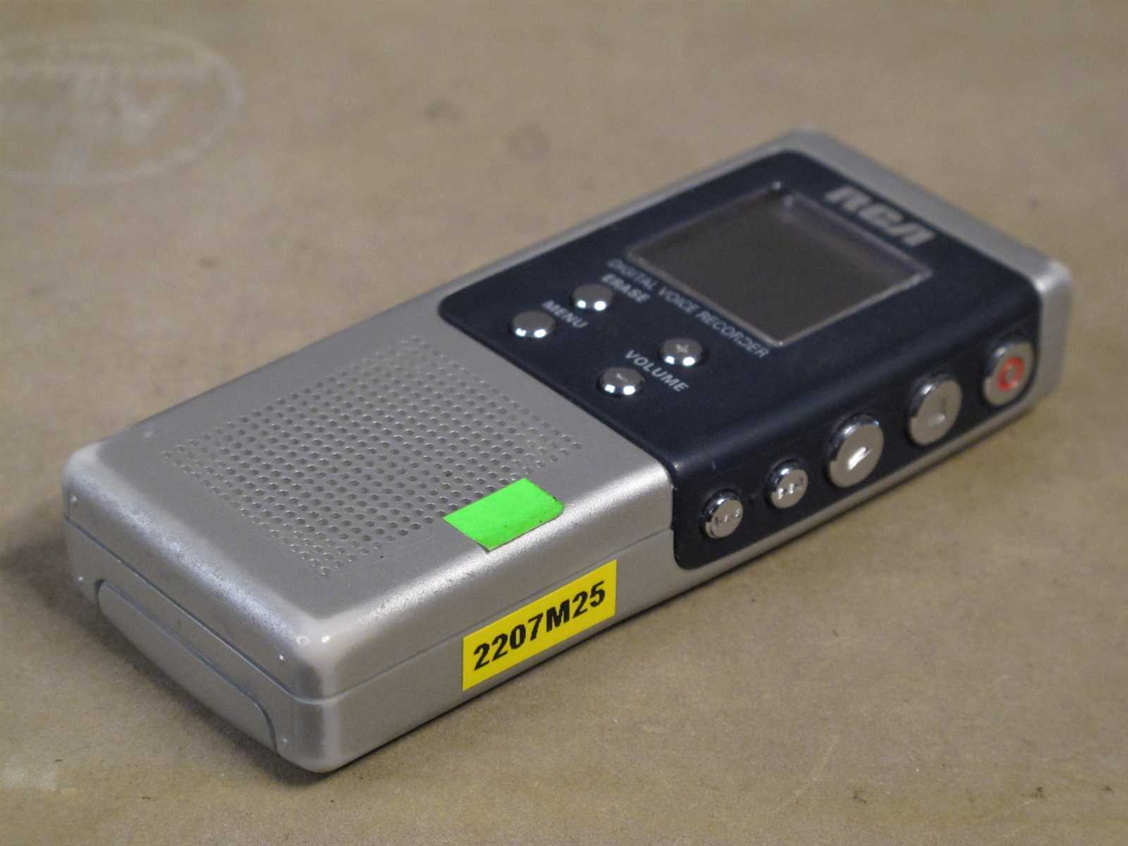 digital voice recorder manual
