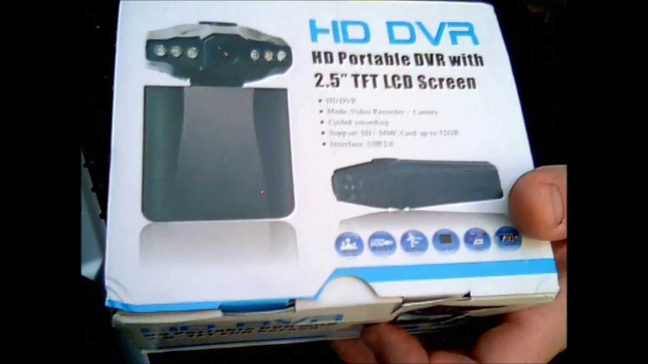 hd portable dvr with 2.5 tft lcd screen manual