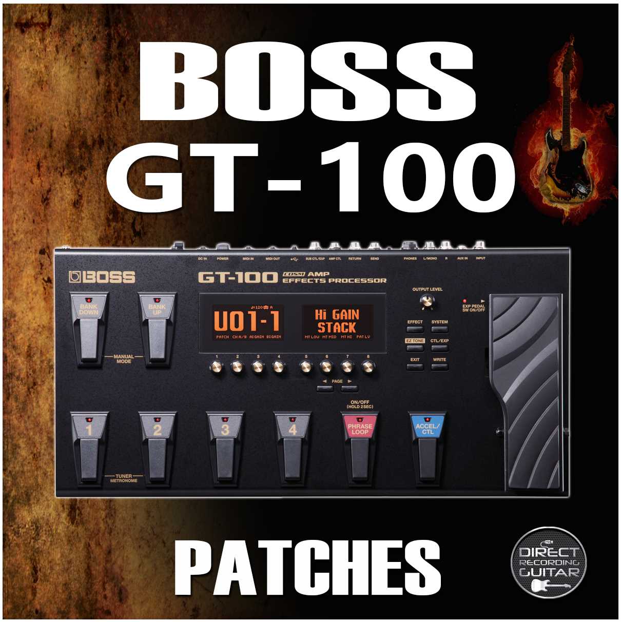 manual boss gt 100