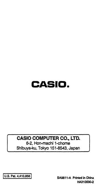 manual calculadora casio fx 82tl