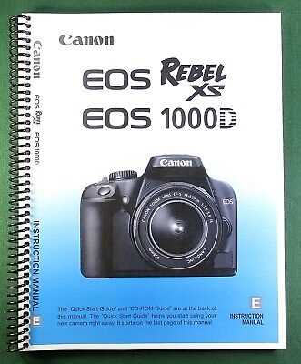 manual canon rebel xs