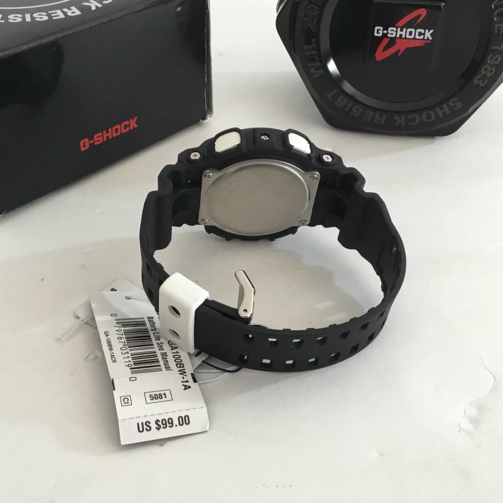 manual casio g shock 5081