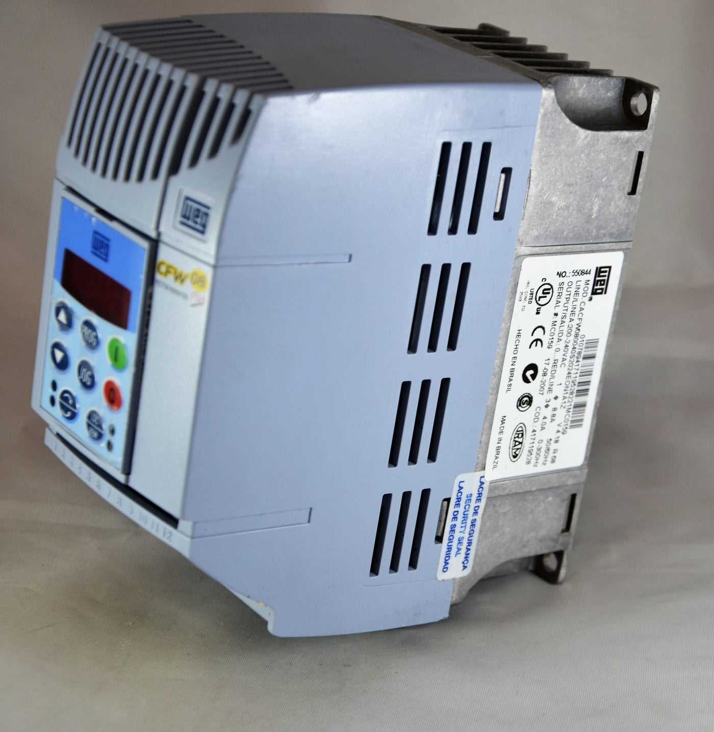 manual cfw08 weg
