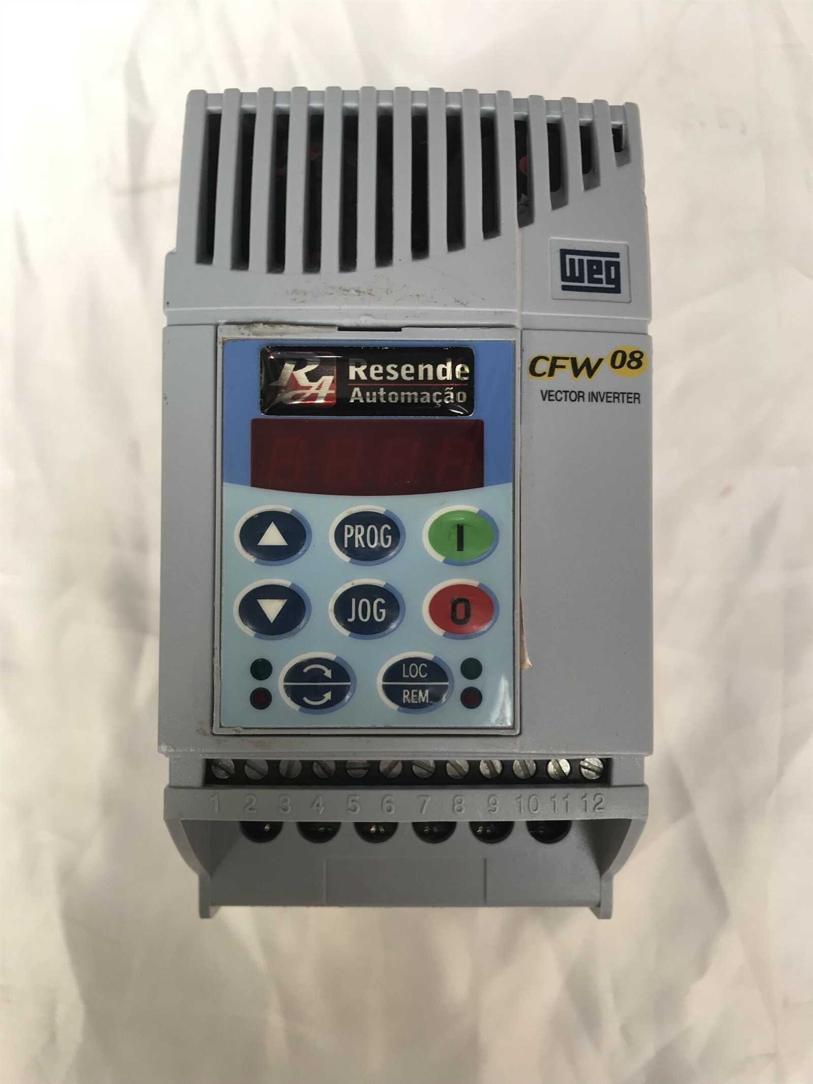 manual cfw08 weg