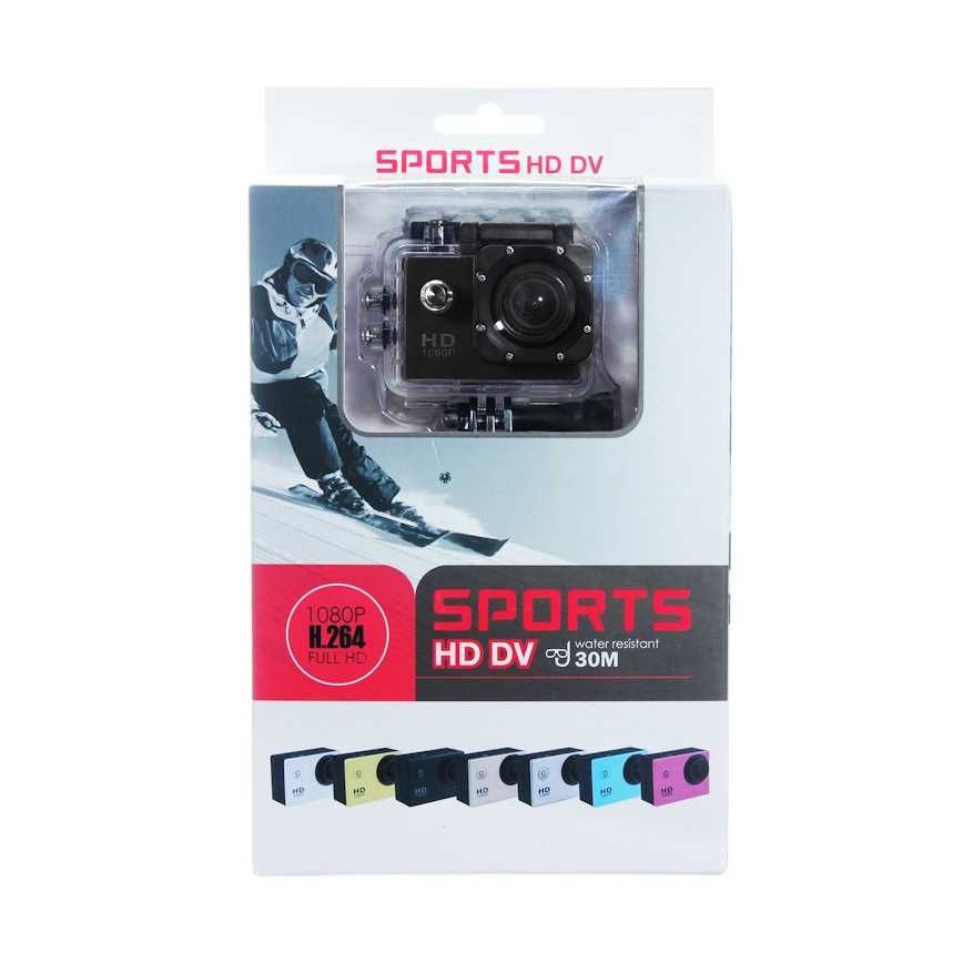 manual da camera sports hd dv