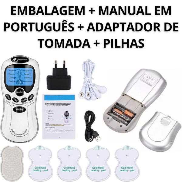 manual do aparelho digital therapy machine