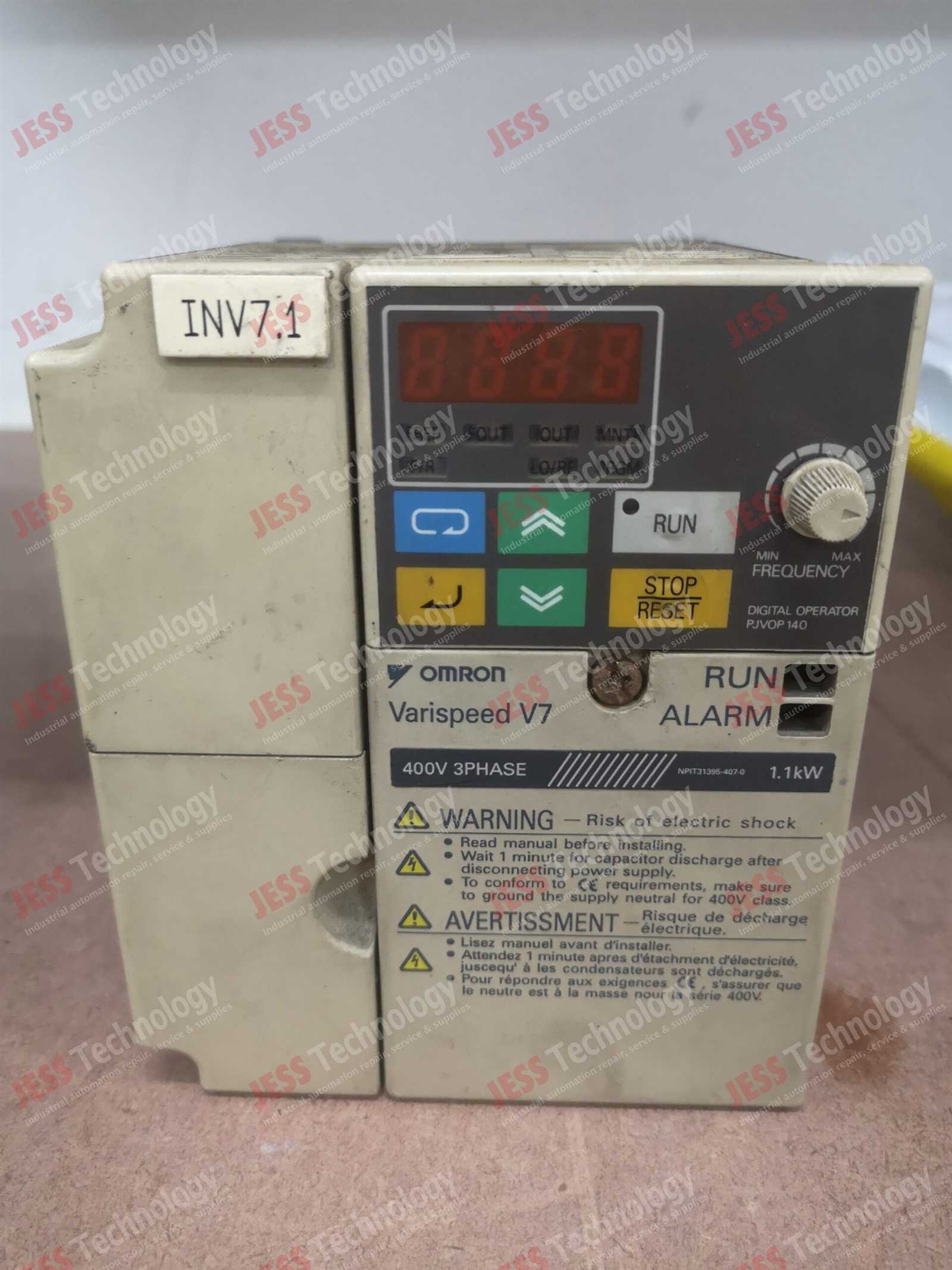 manual do inversor omron varispeed v7