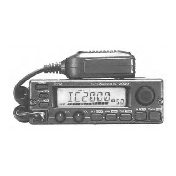 manual do radio icom ic 2200h