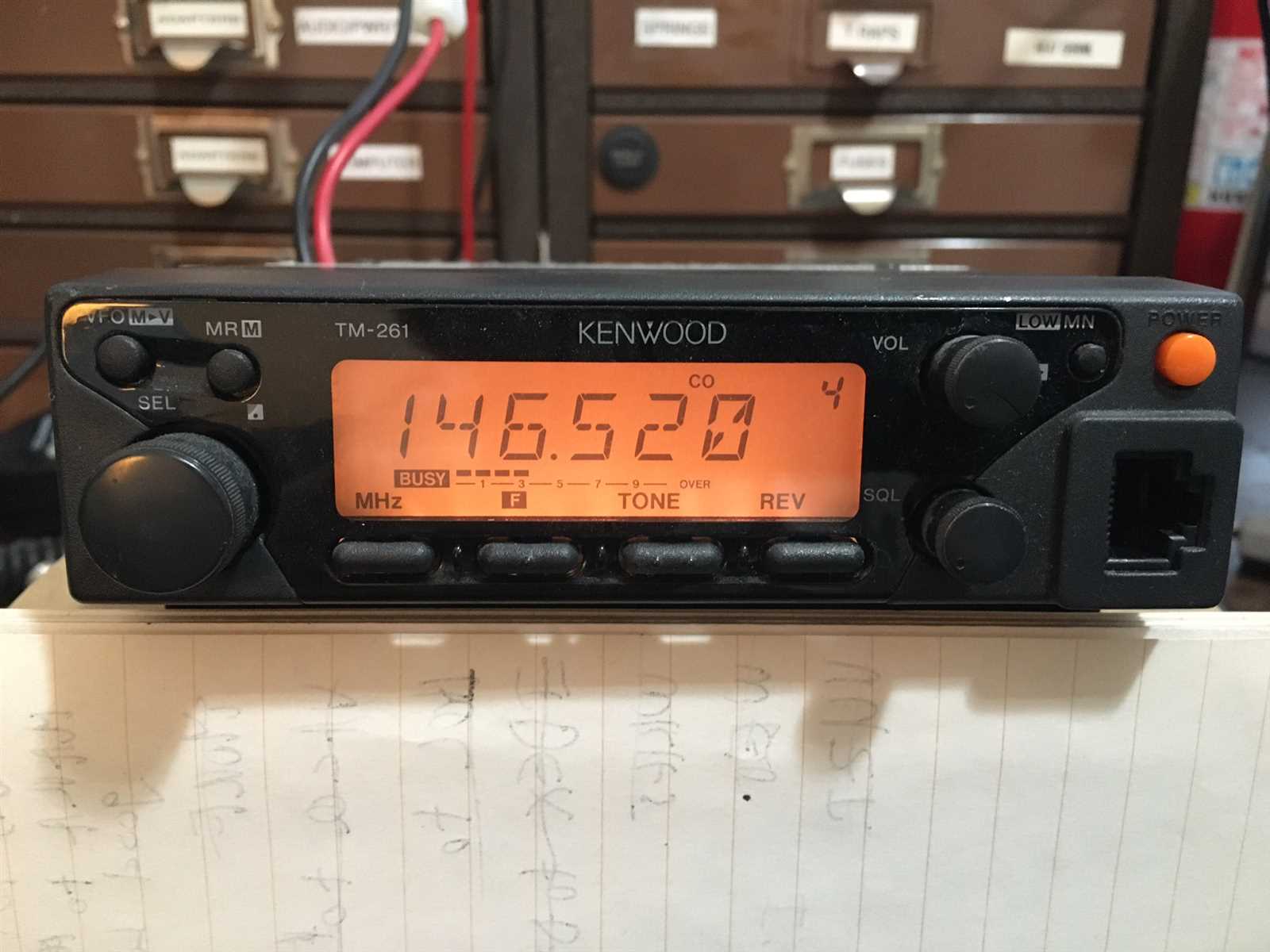 manual do radio kenwood tm 261
