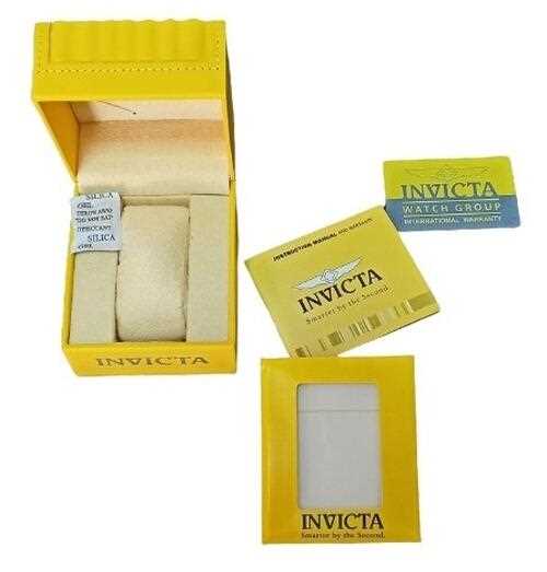 manual do relogio invicta