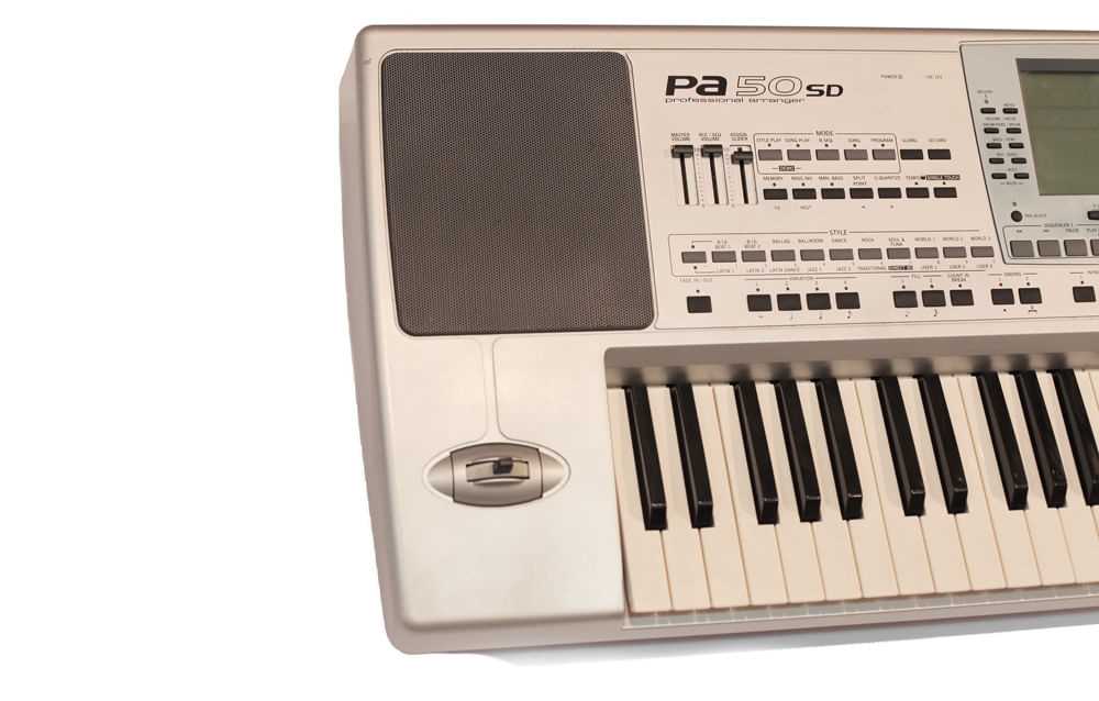 manual do teclado korg pa 50