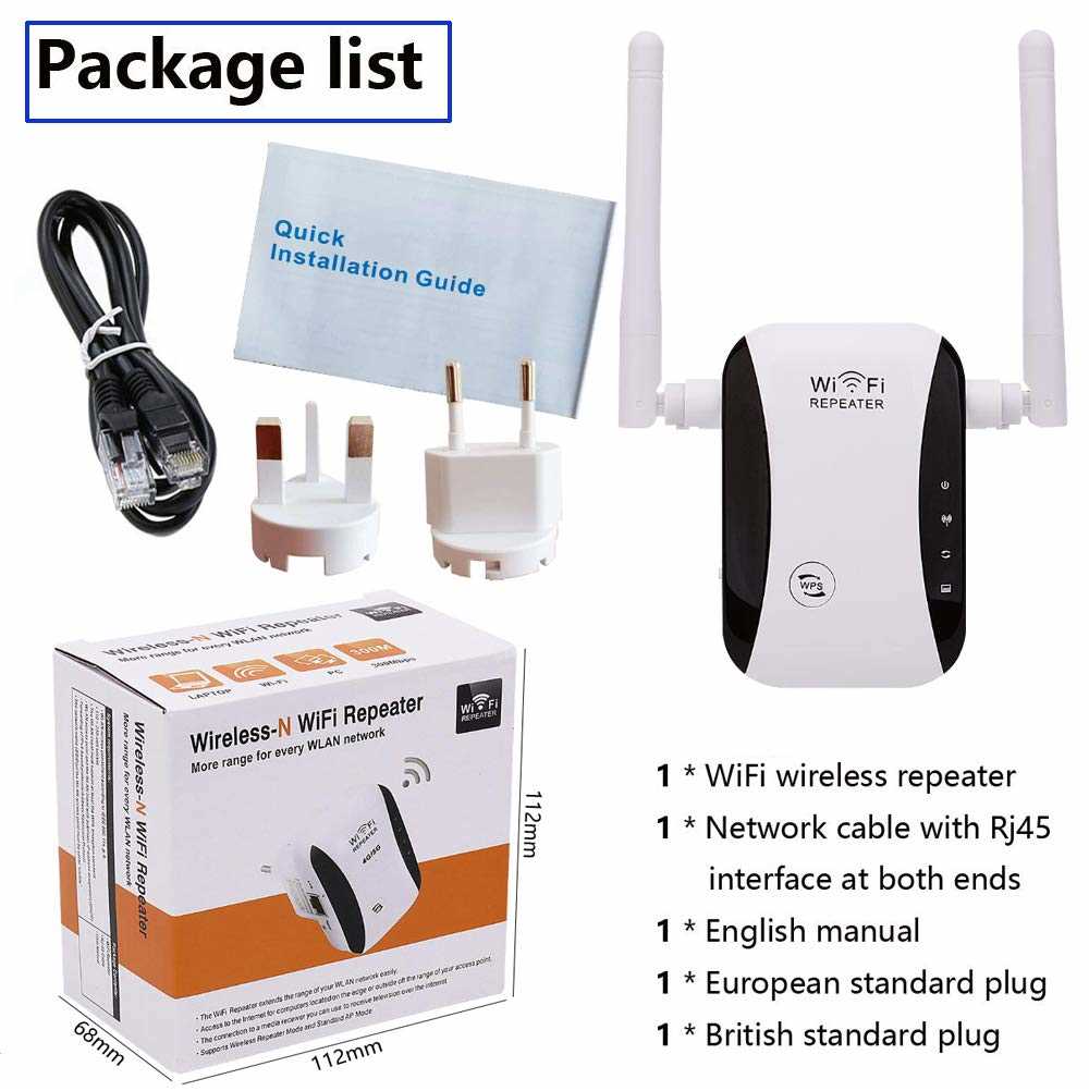 manual do wifi repeater