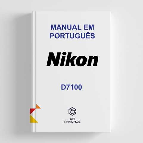 manual em portugues da nikon d7100