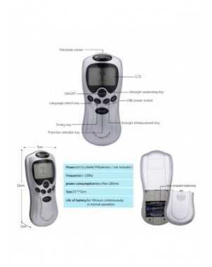 manual em portugues digital therapy machine st 688