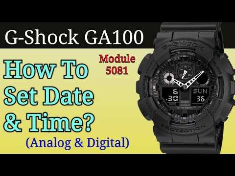 manual g shock ga 100