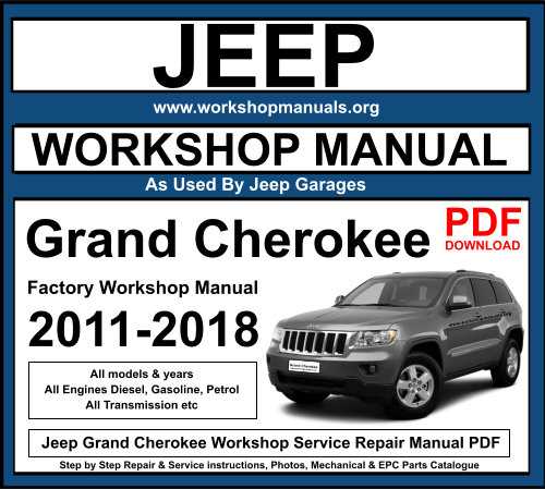 manual grand cherokee 2011