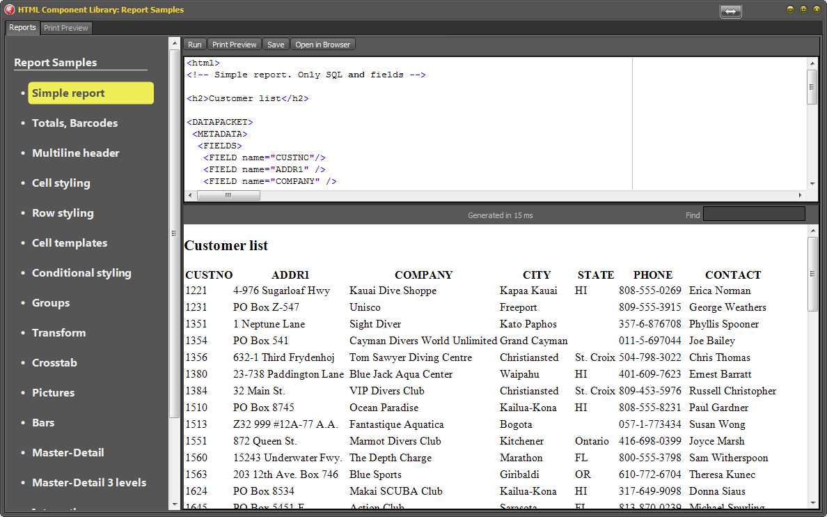 manual html