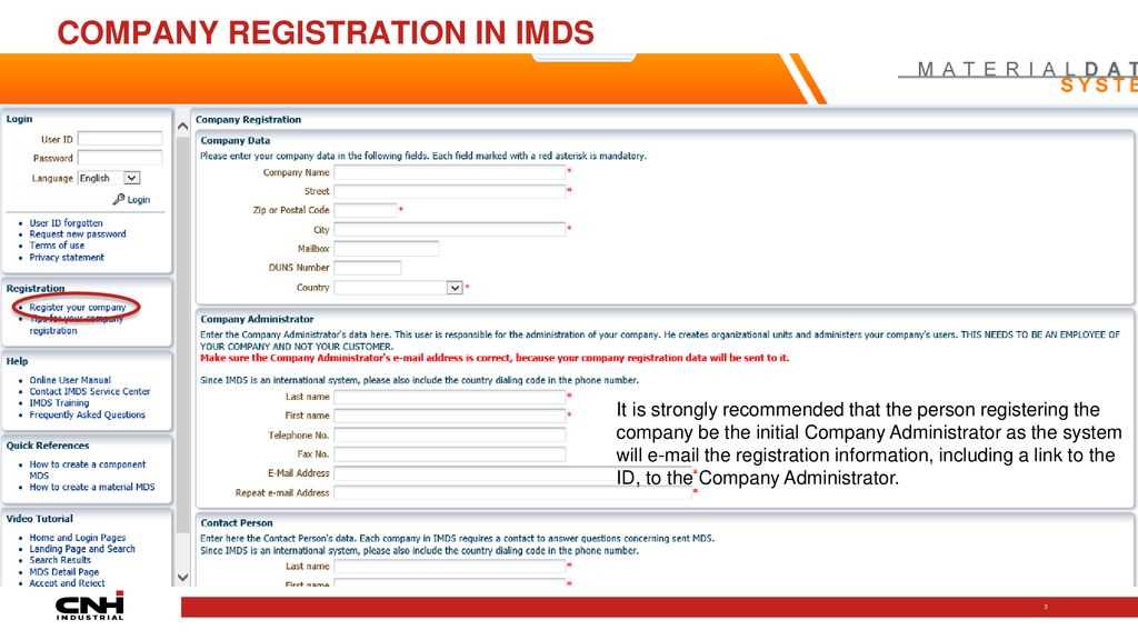manual imds