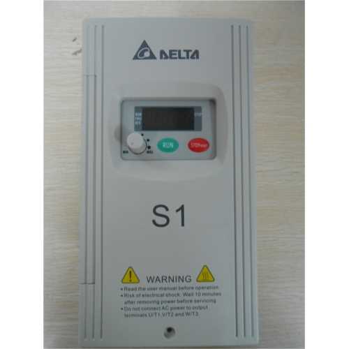 manual inversor delta vfd series