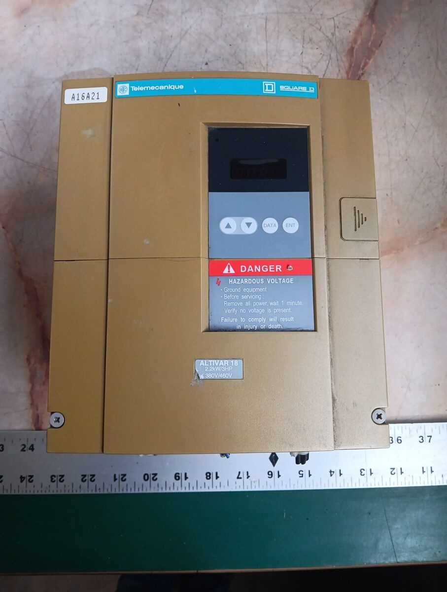 manual inversor telemecanique altivar 18