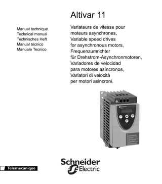 manual inversor telemecanique altivar 18