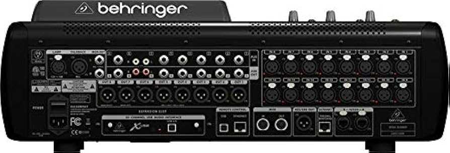 manual mesa de som behringer x32  
