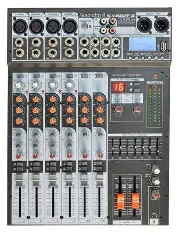 manual mesa de som soundcraft signature 22