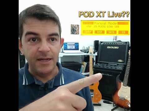 manual pod xt live