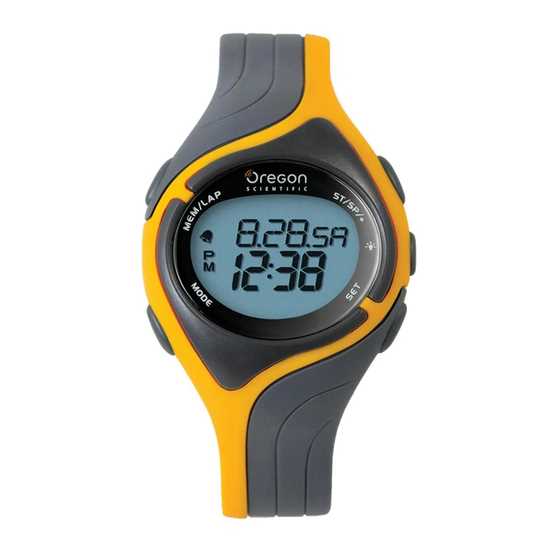 manual relogio oregon hr102