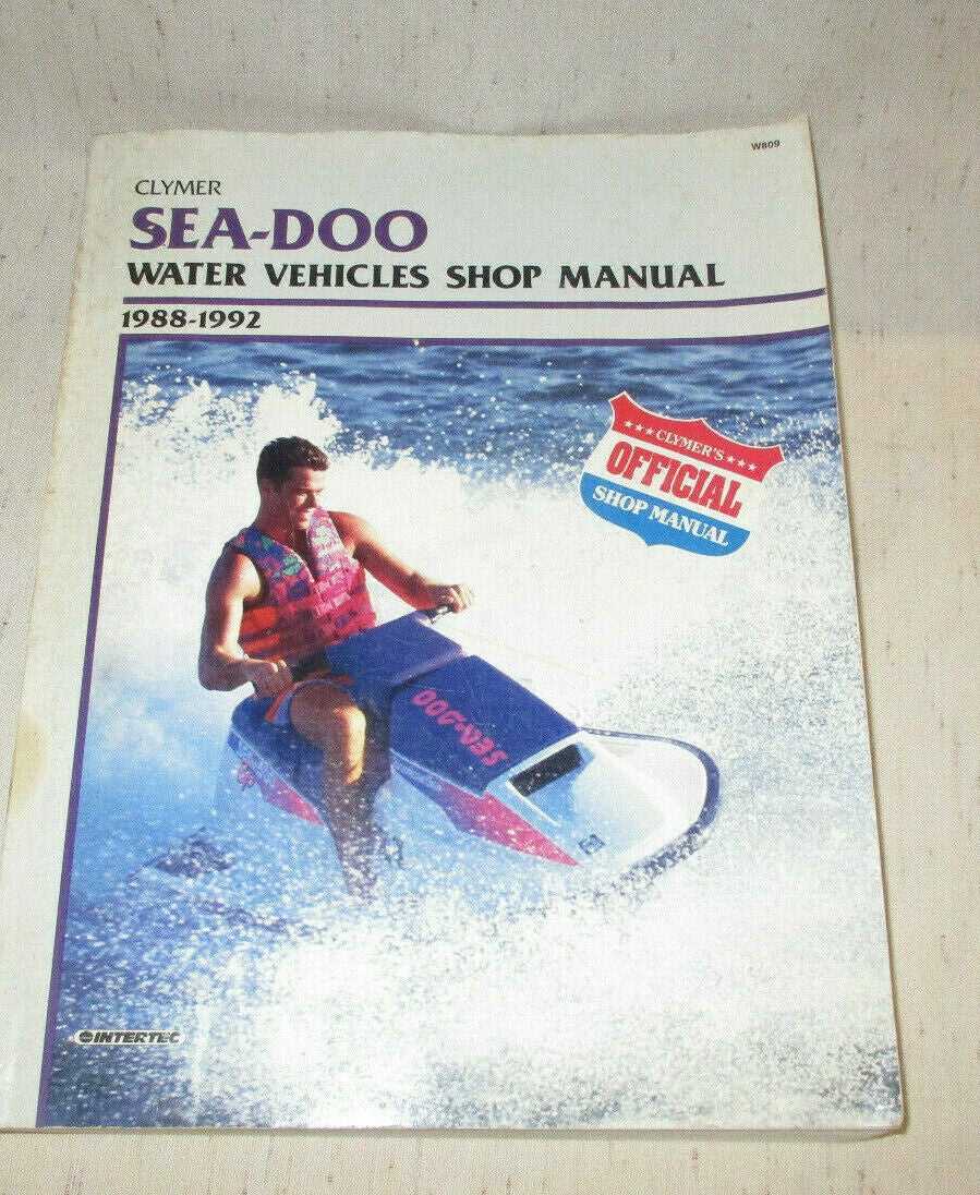 manual sea doo
