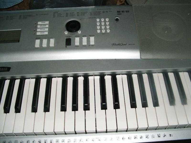 manual teclado yamaha dgx 230