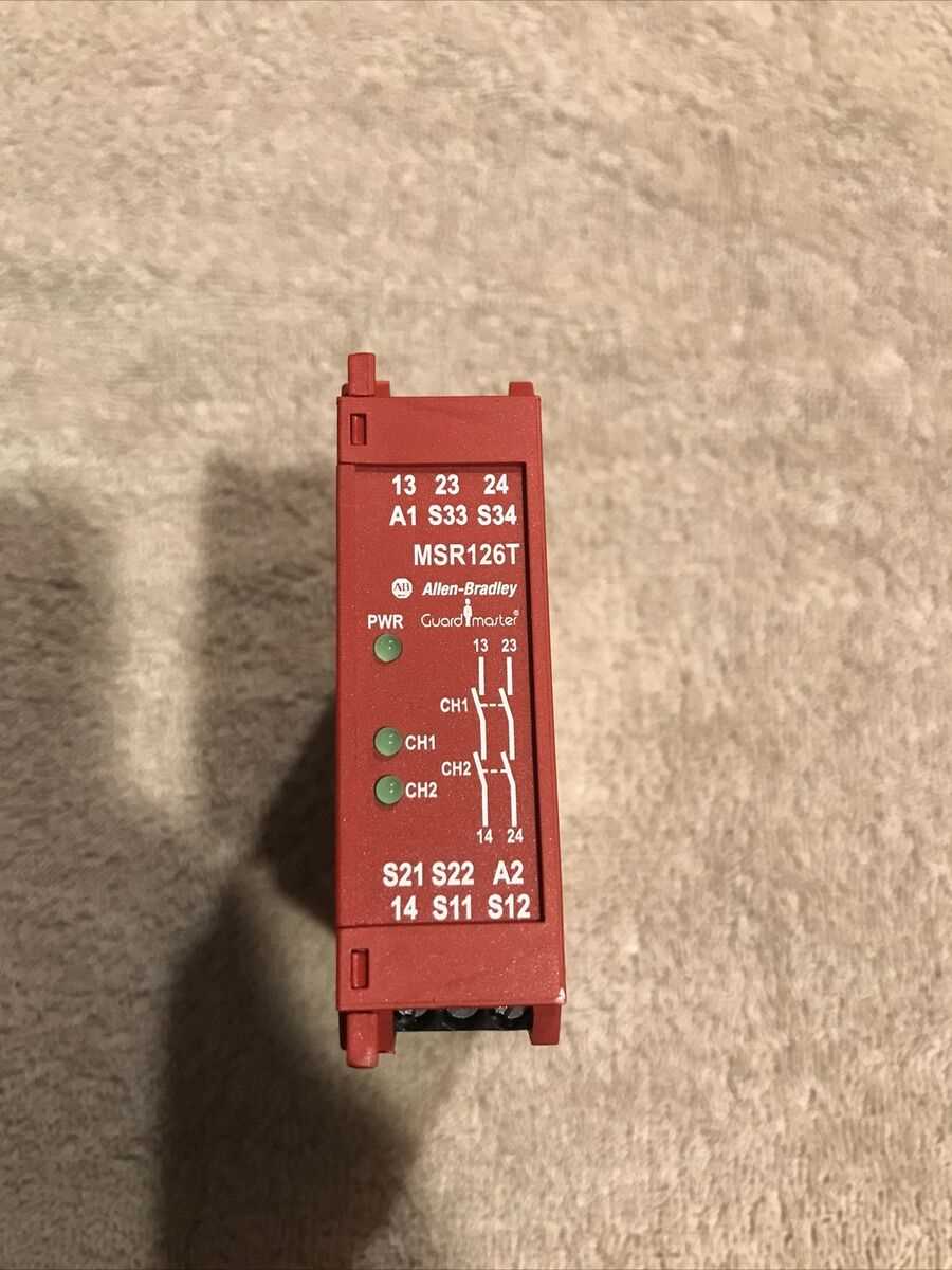 msr126t manual