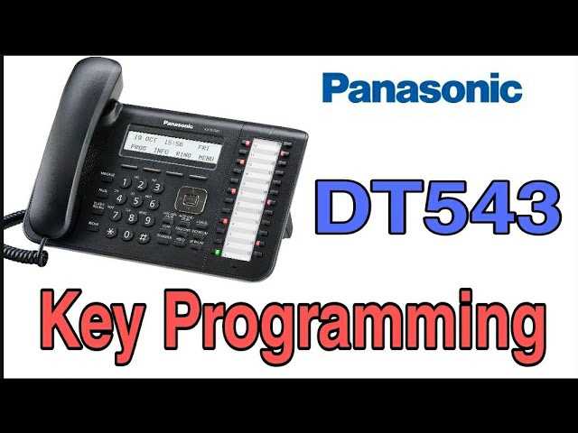 panasonic kx dt521 manual
