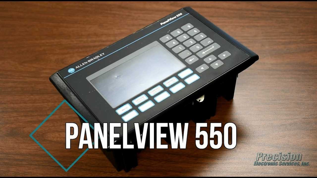 panelview 550 manual