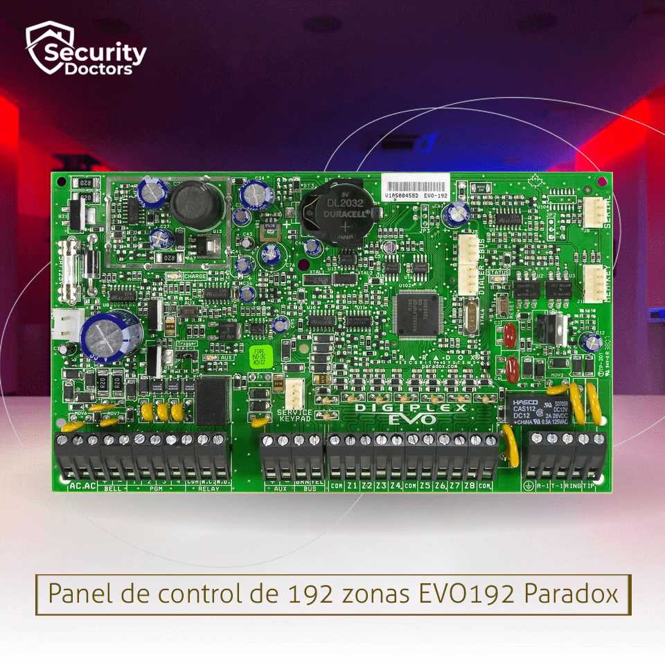 paradox evo 192 manual