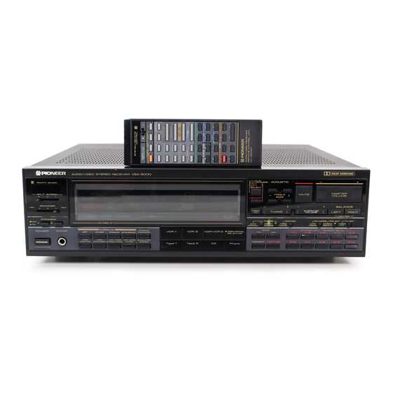 receiver pioneer vsx 534 manual