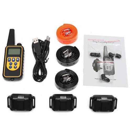 rechargeable and waterproof training collar manual