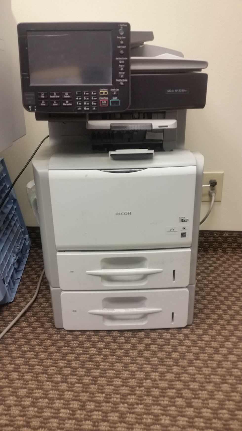 ricoh aficio sp 5210sf manual