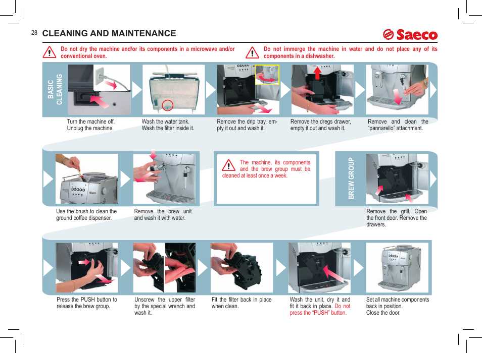 saeco incanto manual