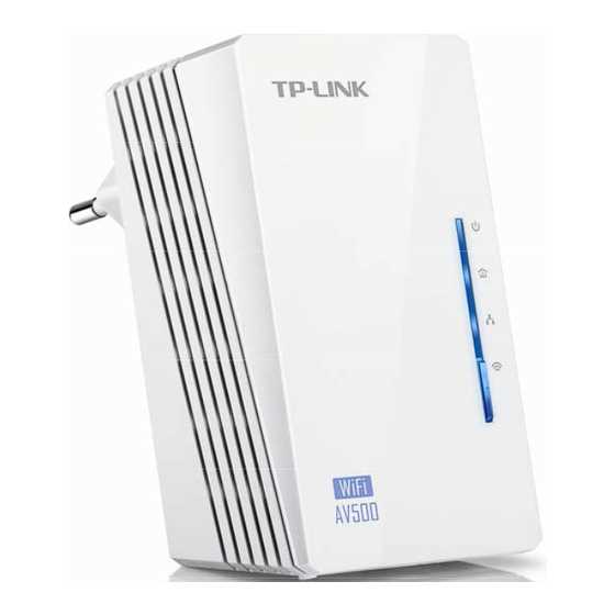 tp link av500 manual