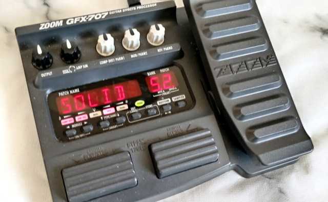 zoom gfx 707 manual