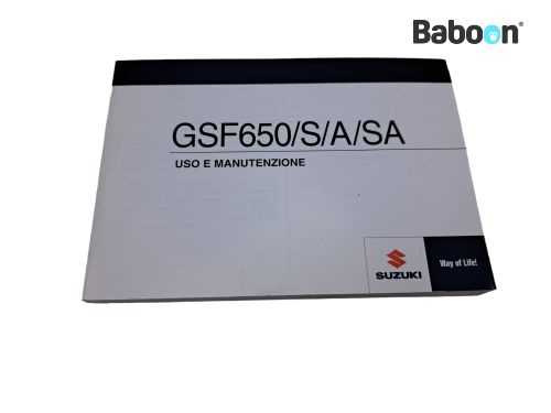 manual bandit 650 2009