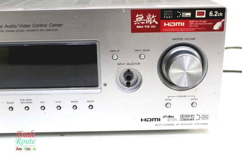 sony str k1600 manual