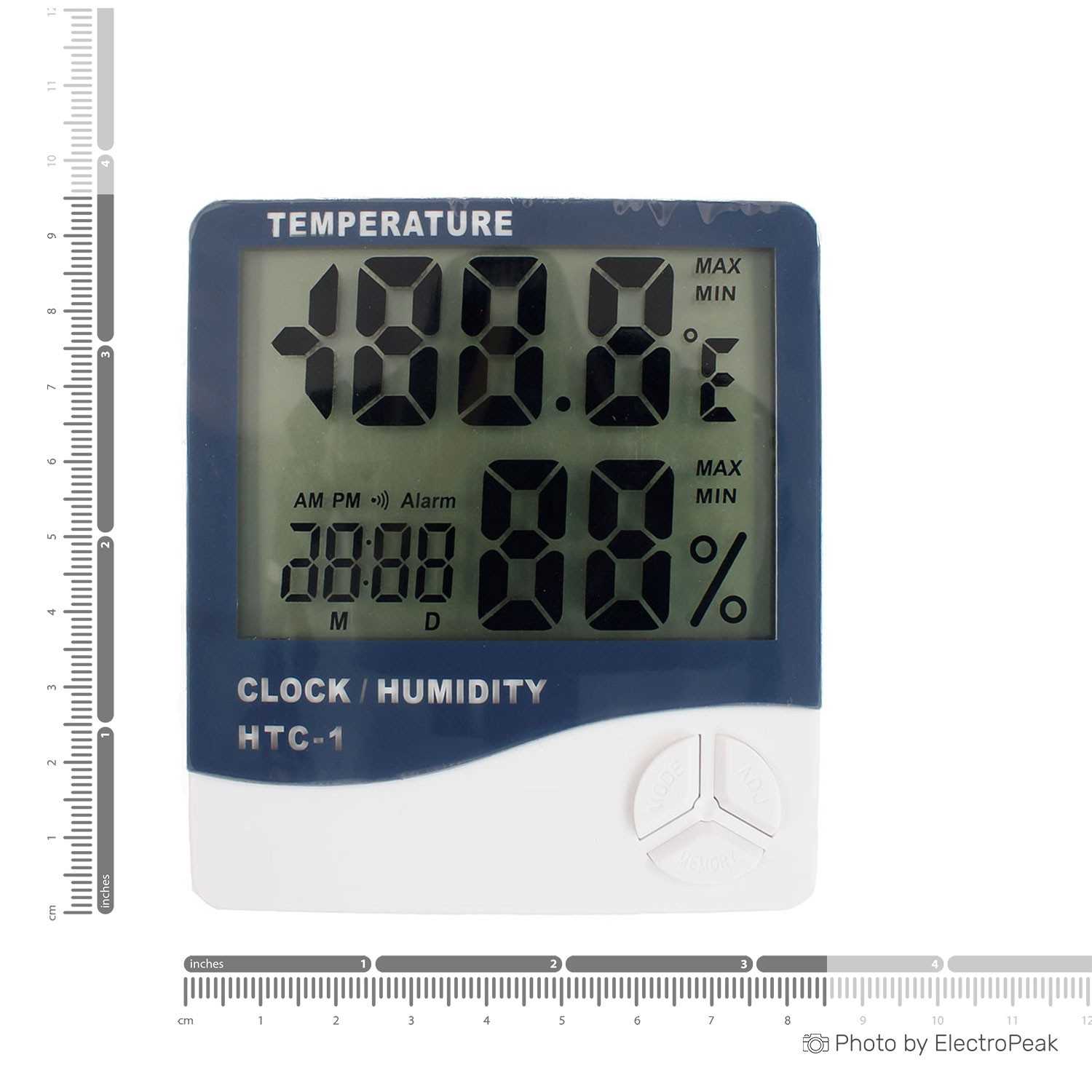 clock humidity htc 1 manual