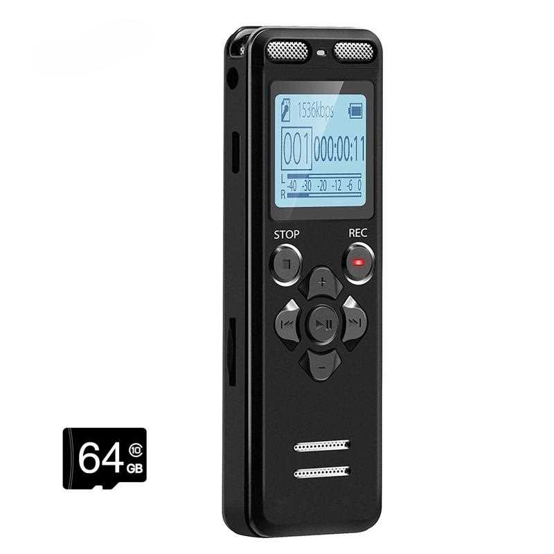 digital voice recorder manual
